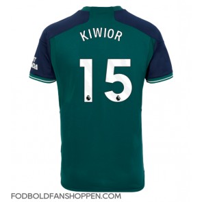 Arsenal Jakub Kiwior #15 Tredjetrøje 2023-24 Kortærmet